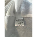 Parker  Womens Lambert‎ Bow-Tie Striped Poplin Skirt 4 Blue White Ruffle Cotton Photo 7