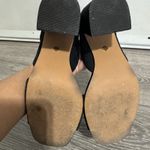 Nanette Lepore  Martina Embroidered Black Suede Leather Block Mary Jane heels 7.5 Photo 8