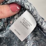 J.Jill  Floral Print Long Sleeve Tunic Top Dress Womens XL Blue Green‎ Casual Photo 3