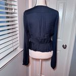 Tobi  Peplum Button Top Photo 4