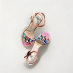 Fendi  Rainbow Pyramid Stud Block Heel Sandals 37.5‎ Photo 7
