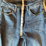Risen  Jeans Womens 27 (Sz 5) Blue Straight Leg Frayed Hem Crop RDP1207 Exc. Cond Photo 9
