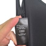 Babaton Aritzia Drop Waist Dress Black Flowy Scoop Back Sleeveless Stretchy XS Photo 8