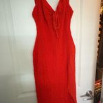 Free People Orange  Dress Photo 0