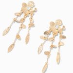 Icing  Flower Chandelier Earrings Gold Photo 0