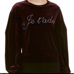 MISA Los Angeles Velvet Sweatshirt Photo 0