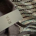 RtA NWT Finn Pant Crystal Embellished Knit Black Photo 3