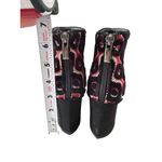 Stuart Weitzman  Bacari Tapestry Velvet Trim Ankle Boots Size 4 Photo 7