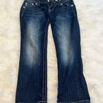 Miss Me Women’s  embellished lace crop jeans. Size 28 Photo 0