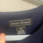 Jessica Howard  navy semi formal cocktail dress 16W Photo 2