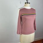 Free People x Camp Collection Stripe Mock Neck Top Photo 1