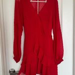 Red Dress Boutique Red Flowy Boutique Dress Photo 0