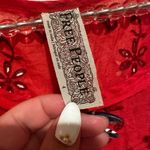 Free People  EYELET GARDEN DAY CORAL EMBROIDERED SLEEVELESS MINI DRESS 4 Photo 1