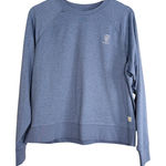 Vuori  Heather Blue Crew Neck Long Sleeve Sweatshirt Top Women's Size Medium Photo 0