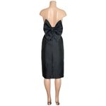 Anthropologie HUTCH x Slim Bow-Back Midi Dress, Black, 6 (US) Photo 13