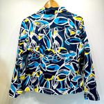 Chico's Chico’s Additions Bold Print Snap Front Jacket with Free Bonus Tank Top Photo 9