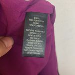 White House | Black Market WHBM women's size 2 dress purple black snakeskin high neck bow white house XS Photo 7