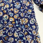 J. McLaughlin Sherry Mini Secret Garden Floral Print Blouse Top Womens Medium Photo 10