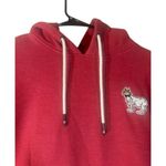 Goat USA Pink Kangaroo Pocket Logo Hooded Pullover Sweatshirt Women Sz M Size M Photo 5