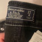 Abercrombie & Fitch Black Cropped Jeans Photo 1