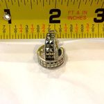 JACK JUDITH  Sterling Silver 925 Marcasite Hoops Photo 3