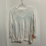 Caribbean Joe Multicolor Scenic 3/4 Sleeve Tee Photo 3