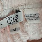 Pria Oatmeal Cable Knit Cotton Turtleneck Sweater Size undefined Photo 6
