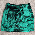 Ba&sh  Green Satin Skirt Size US 6 Photo 0