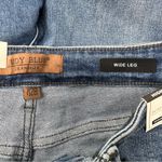 Judy Blue  wide leg high waist crop jeans braid detail size 7/28 NWT Photo 4