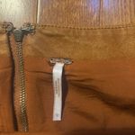 Free People  tan faux leather Skirt 12 Photo 2