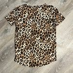 PINK - Victoria's Secret PINK Victoria’s Secret Cheetah Leopard Print Shirt Sz XS Animal Print Mob Wife Photo 3