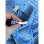 Aerie NWT Groove-On Velour High Waisted Flare Pants Blue Lion Womens Size S Photo 5