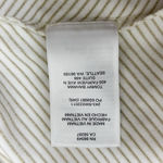 Tommy Bahama Ivory Metallic Gold Stripe Kauai Tranquil Sea V Neck Short Sleeve Photo 7