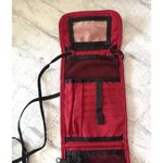 LL Bean Red Secure Travel Crossbody Lightweight Zipper Utility Bag Pouch Photo 3