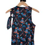 Thakoon Collective Black Daisy Printed Dress size2 Shoulder Detail Sleeveless Size 2 Photo 6