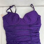 Victoria's Secret  M Medium Sexy Little Things Teddy Babydoll Dress Purple Sissy Photo 3