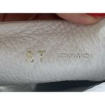 Burberry  Italy White Leather Peep Toe Slouch Booties Stiletto Heels Photo 4