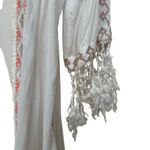 Melissa Odabash White Embroidered Kimono Cover Photo 3