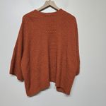 Eskandar O/S Burnt Orange Soft Merino Wool Textured 3/4‎ Cardigan Sweater Size undefined Photo 3