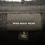 Who What Wear  Women Black Hoodie Size S Photo 1