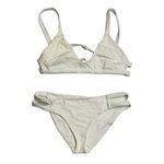 Tavik White Coco Scoop neck bikini top and bottoms Large / XL Photo 6