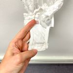 Vintage Cup & Body Lace Sheer Teddy White Size‎ XS/S Photo 3