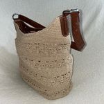 Boho Crocheted Purse Tan Photo 1