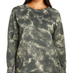 Como vintage  Black and Cream Tie-Dye Sweatshirt Photo 0