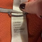 The North Face  Women's Quarter Zip Long Sleeve Jacket Peach Medium Pullover Photo 3