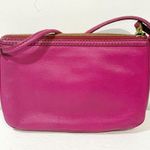 Fossil  Erin Fuschia Pebbled Leather Bag Top Zip Multi-Pocket Crossbody Bag Photo 4