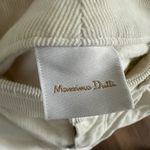 Massimo Dutti  Corduroy Pants in Cream Color Photo 2