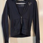 American Eagle  Outfitters Zip-Up Hoodie Blue Photo 0