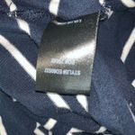 Lulus  Womens T-Shirt Dress Size M Blue White Striped Casual Cotton Stretch Photo 7