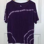 Joy Lab Tye Dye Purple Workout Top Small Photo 2